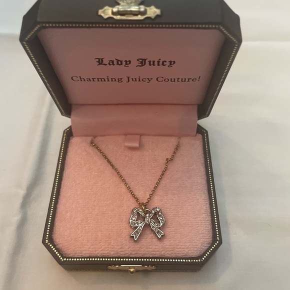 Juicy Couture Jewelry - Juicy Couture Bow Necklace